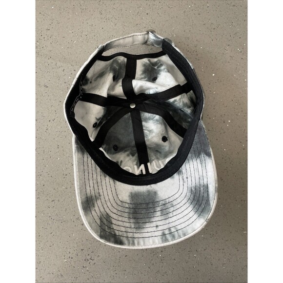 Equinox Gym Cap Hat White Gray tie dye Limited Workout Baseball adjustable - Picture 3 of 6